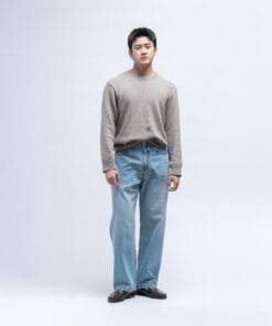Quần jeans xanh nhạt Straight Fit